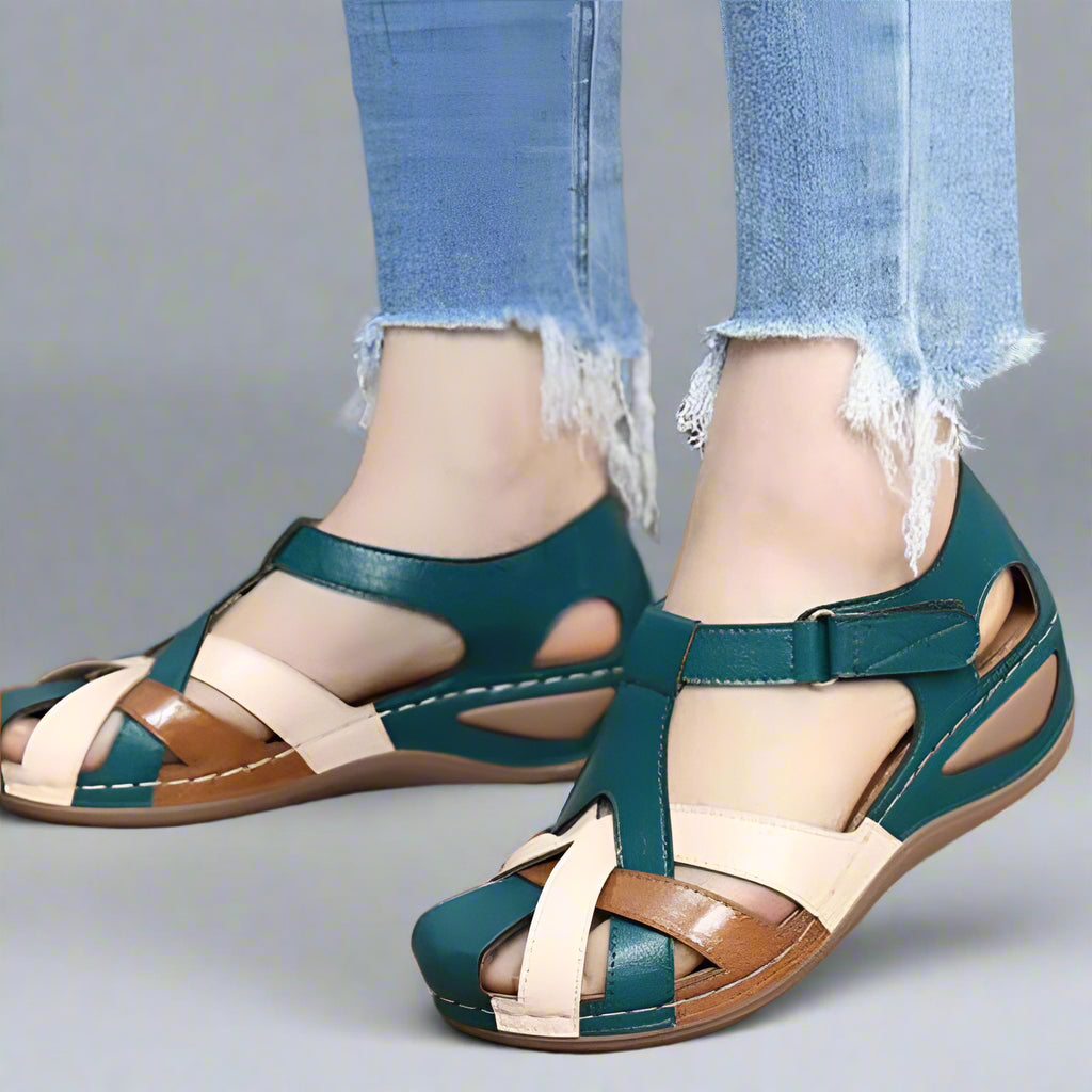 Carmina | Sandales légères faites à la main en matériau premium