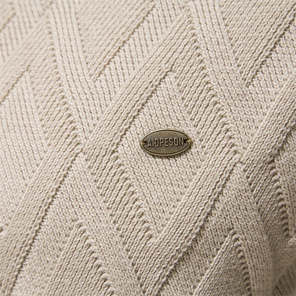Xylen™ | Pull Élégant à Motif Carreaux