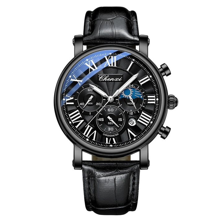 Montre Quartz à Bracelet en Cuir de Luxe™ - Olsen & Olsen