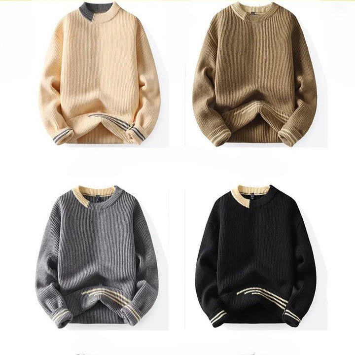 Astrivox™ | Pull Côtelé Élégant et Confortable