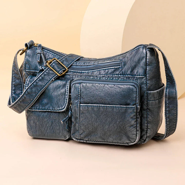 Selma™ | Sac à bandoulièr vintage avec plusieurs poches