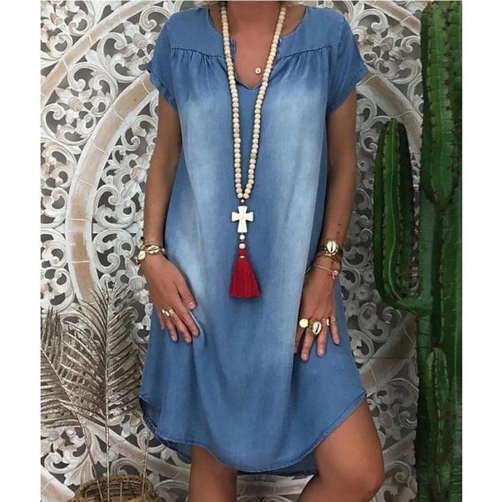 Sofia™ | Robe d'été en denim décontractée