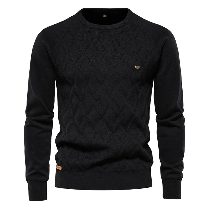Xylen™ | Pull Élégant à Motif Carreaux