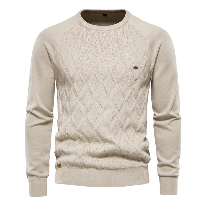Xylen™ | Pull Élégant à Motif Carreaux