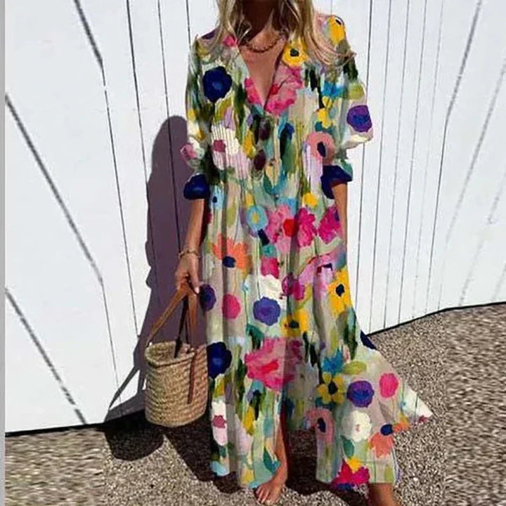 Leni™ | Robe Bohème Élégante et Fluide