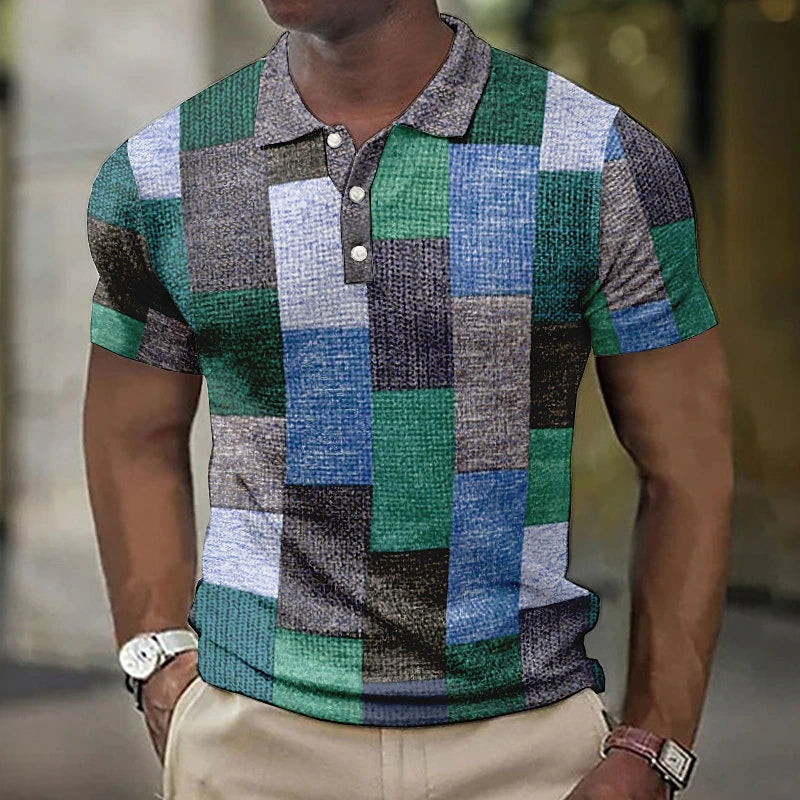 Sayo™ | Polo Multicolore Élégante et Polyvalente