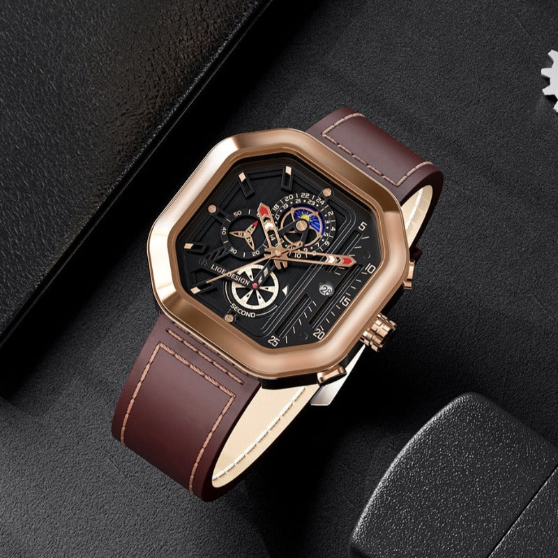 Montre Chronographe Quartz de Luxe™ par Olsen & Olsen