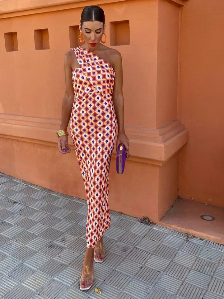 Imra- Robe midi élégante