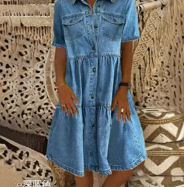 Sofia® | Robe en Jean Boho