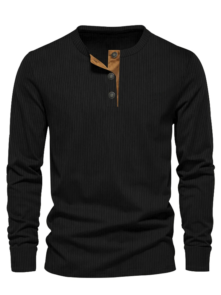 Oryel™ | Chemise rayée à manches longues
