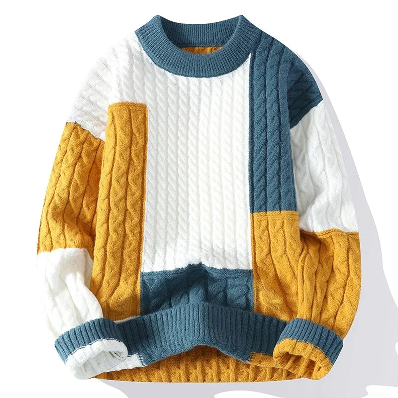 Bravion™ | Pull Color Block Décontracté