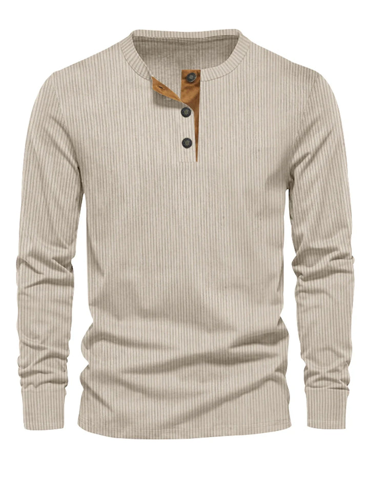 Oryel™ | Chemise rayée à manches longues
