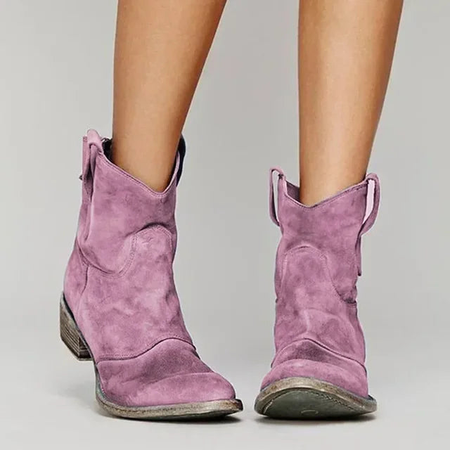 Tesia™ | Bottes de cow-boy vintage élégantes