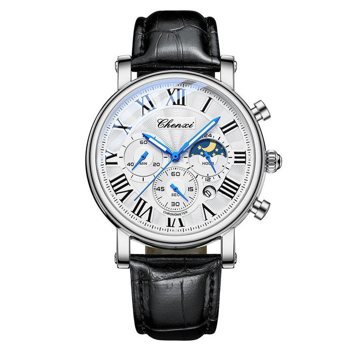 Montre Quartz à Bracelet en Cuir de Luxe™ - Olsen & Olsen