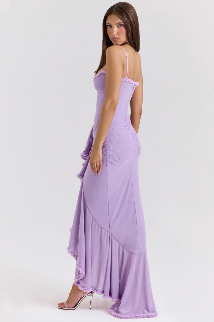 Edith - Robe à volants enchanteur