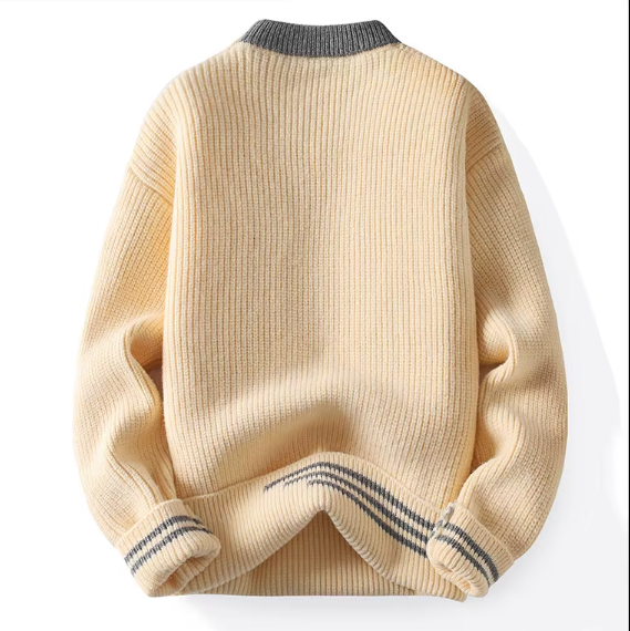 Astrivox™ | Pull Côtelé Élégant et Confortable