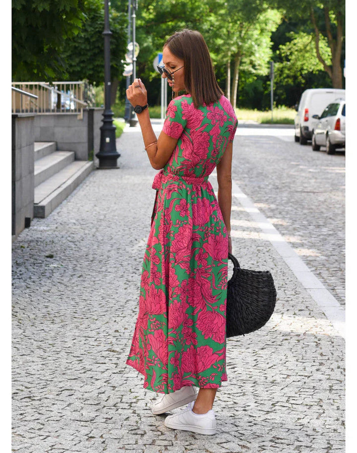 Jade™ | Robe élégante à col en V