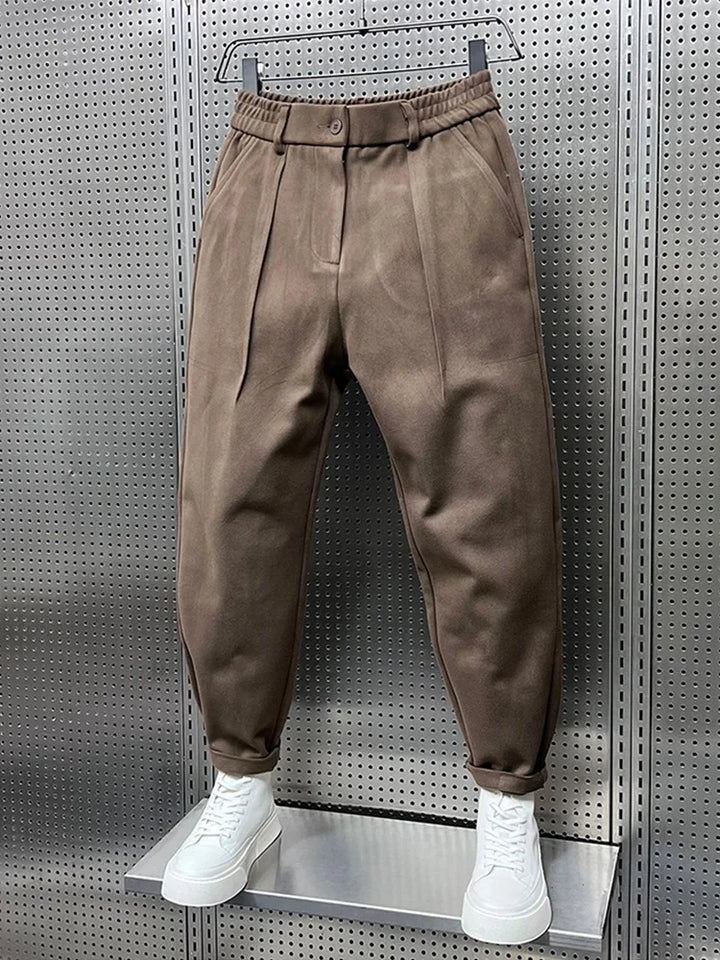Tisya™ | Pantalon Chiné Élégant