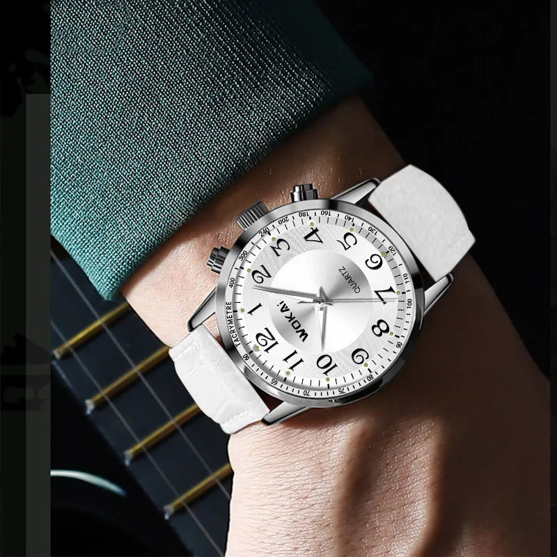 Montre Sport Décontractée Blanche™ - Olsen & Olsen