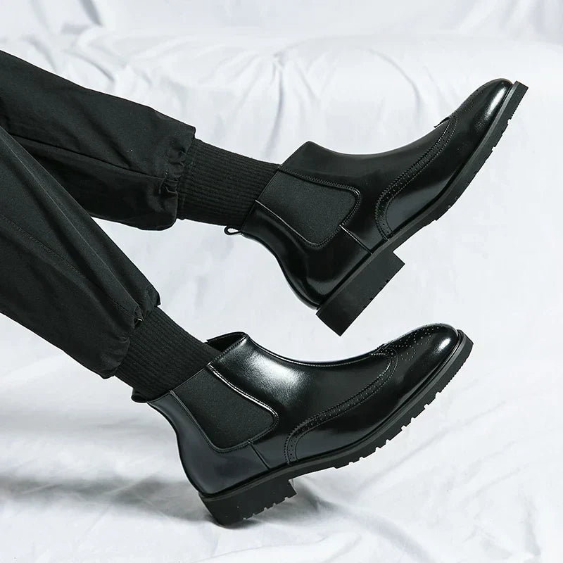 Nexora™ | Bottines Chelsea Classiques et Confortables