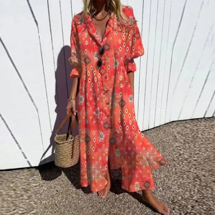 Leni™ | Robe Bohème Élégante et Fluide