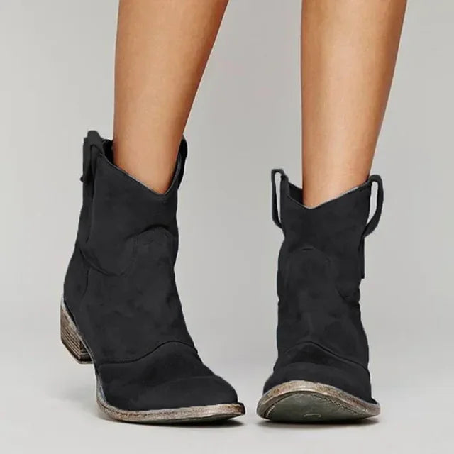 Tesia™ | Bottes de cow-boy vintage élégantes