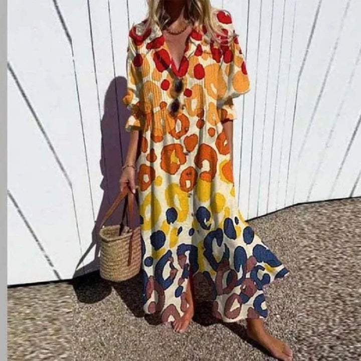 Leni™ | Robe Bohème Élégante et Fluide