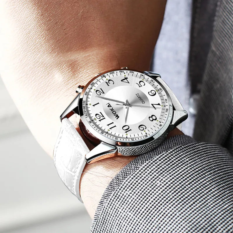 Montre Sport Décontractée Blanche™ - Olsen & Olsen