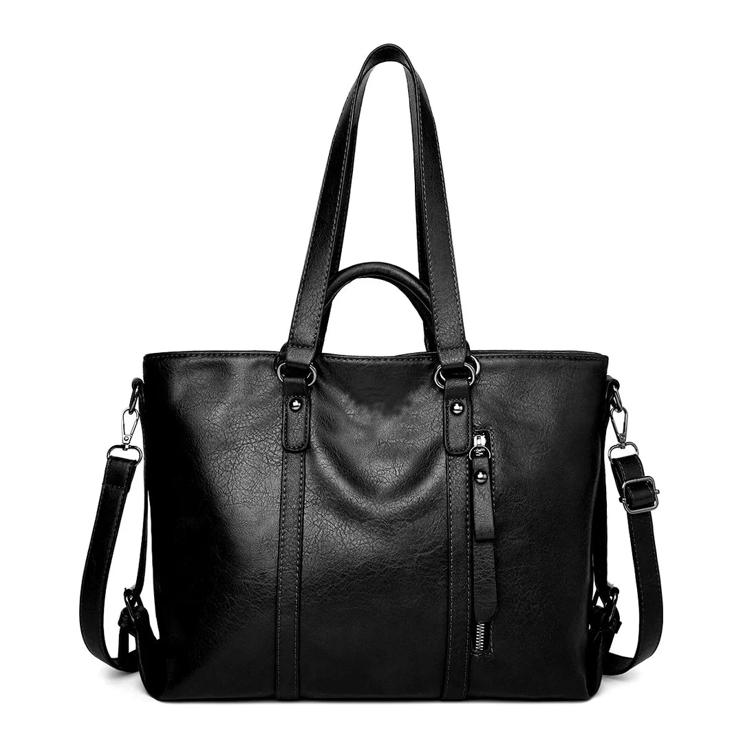 Elise™ | Sac à bandoulière en cuir de grande capacité