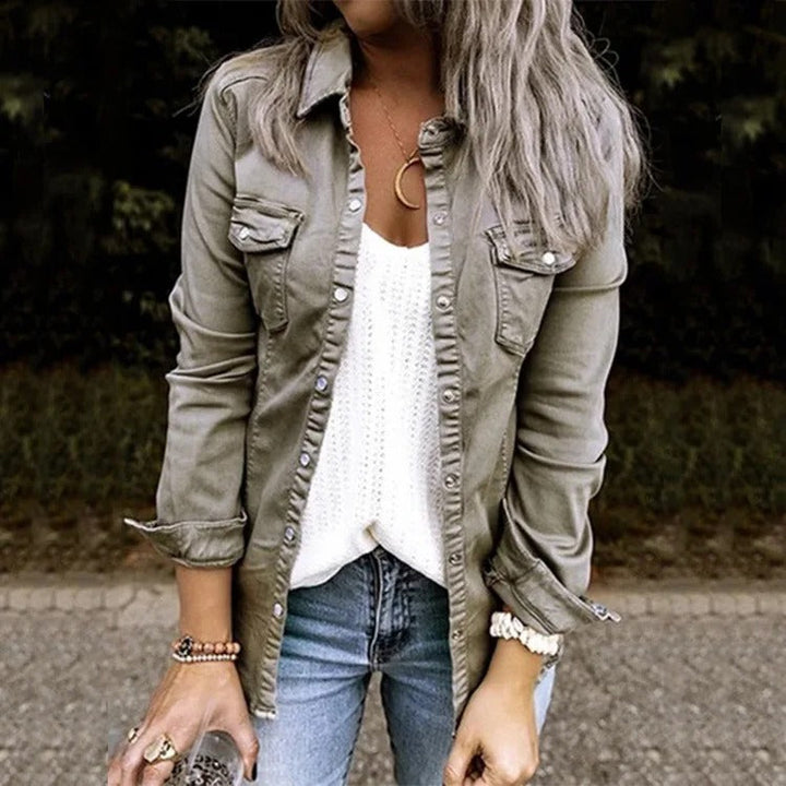 Aubrine™ | Veste en jean tendance