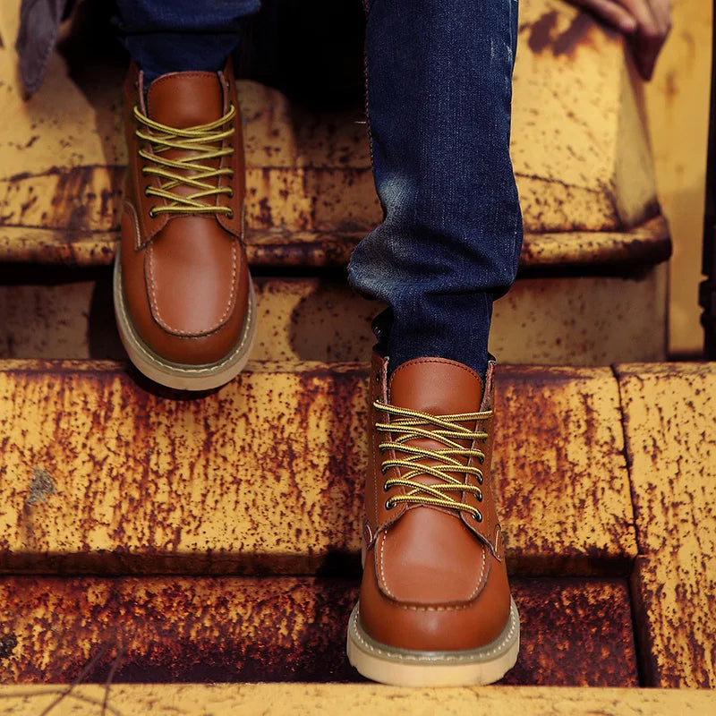 Bravexis™ | Bottes d'Hiver Rétro Élégantes