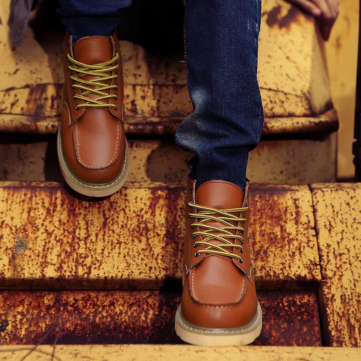 Bravexis™ | Bottes d'Hiver Rétro Élégantes