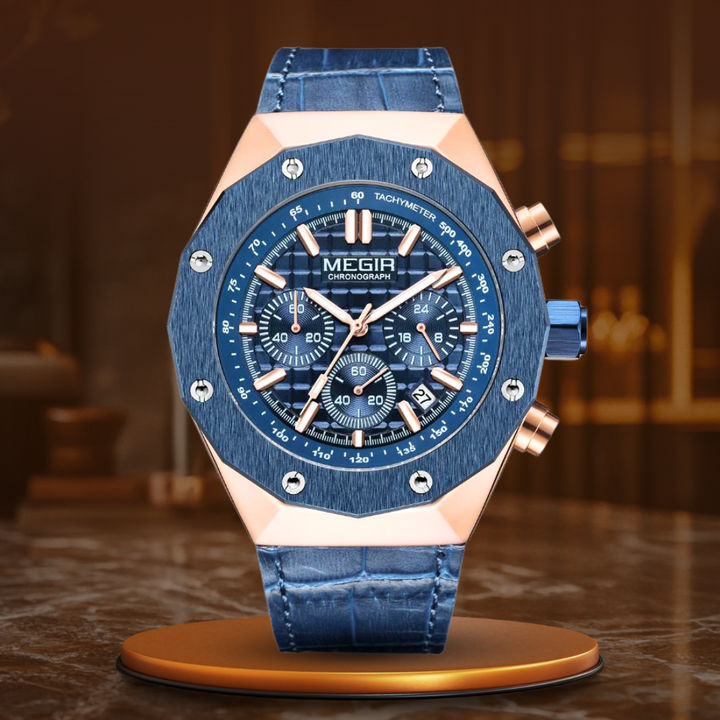 Olsen & Olsen™ Montre Quartz Classique Étanche™