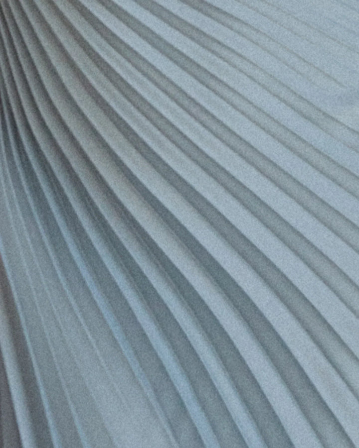 Delfina - Robe de Soirée Plissée Satin à Une Épaule