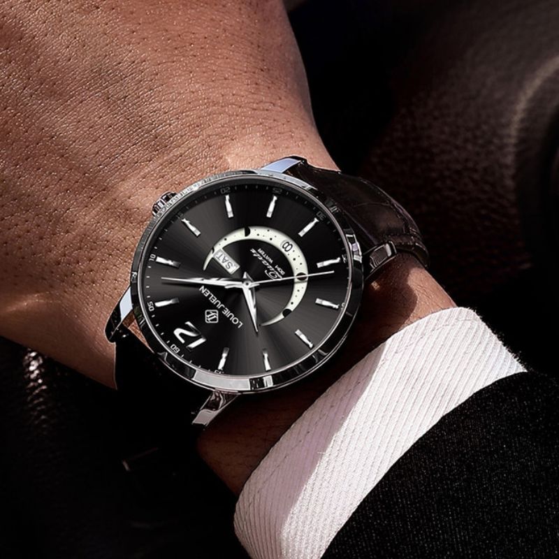 Montre Élégante Luminøse Phase de Lune™