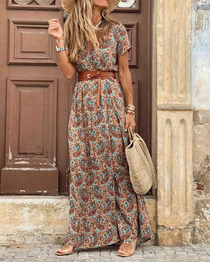 Rufus™ | Robe Maxi Ibiza avec Élégance Bohémienne