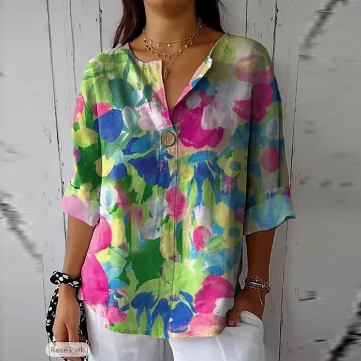 Lena™ | Blouse d'été élégante pour femme ( 1+1 Gratuit )