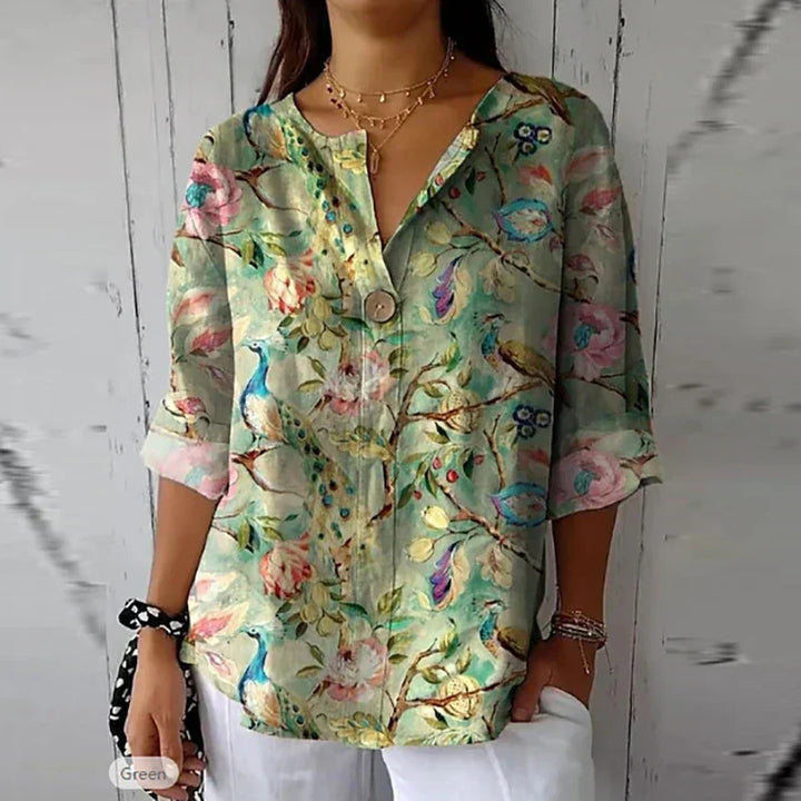 Lena™ | Blouse d'été élégante pour femme ( 1+1 Gratuit )