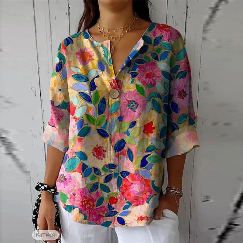 Lena™ | Blouse d'été élégante pour femme ( 1+1 Gratuit )