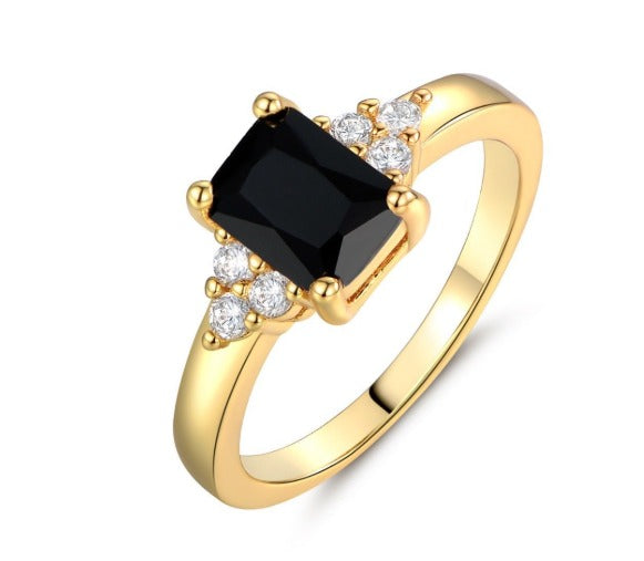 Bague Baguette en Spinelle