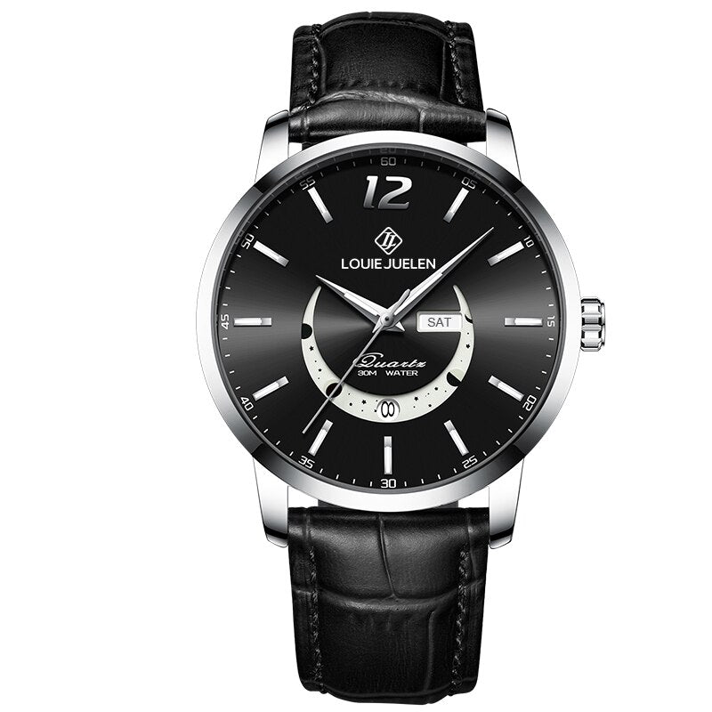 Montre Élégante Luminøse Phase de Lune™