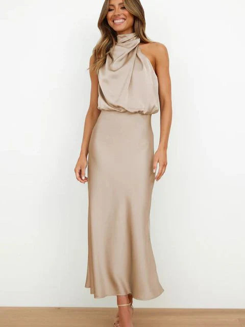 Benthe | Robe Midi Off-Shoulder