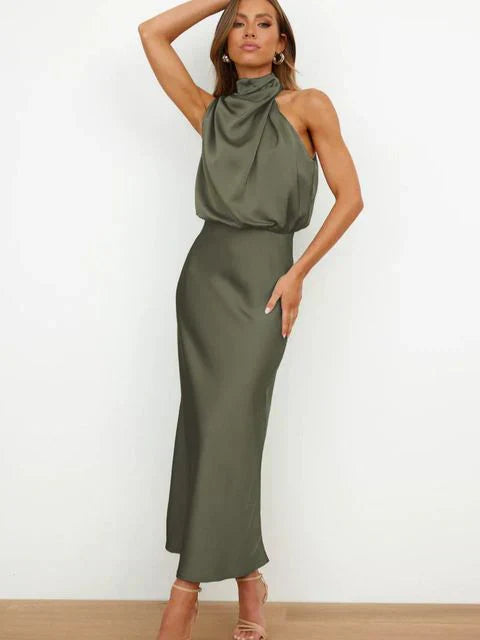 Benthe | Robe Midi Off-Shoulder