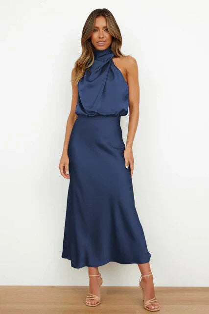 Benthe | Robe Midi Off-Shoulder