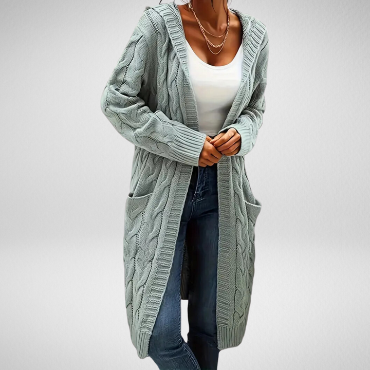 Aventora™ | Cardigan Doux à Capuche avec Poches
