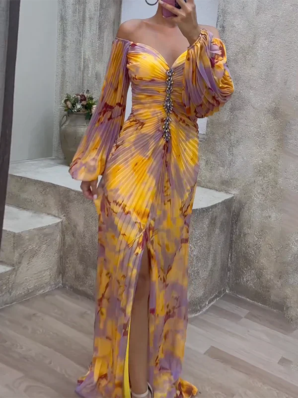 Tovia™ | Robe élégante à décolleté en V pour des occasions spéciales