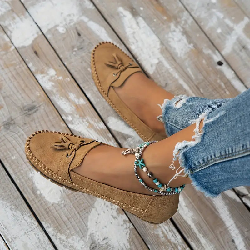 Mirea™ | Mocassins Vintage Confortables avec Soutien Orthopédique