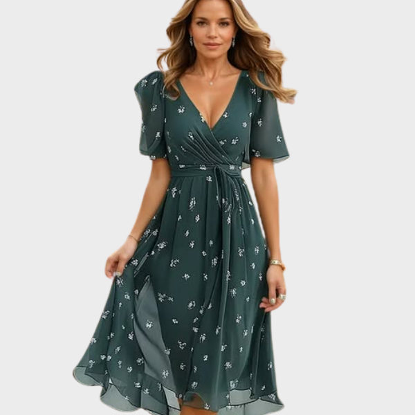 Ariane™ | Robe féminine à décolleté en V