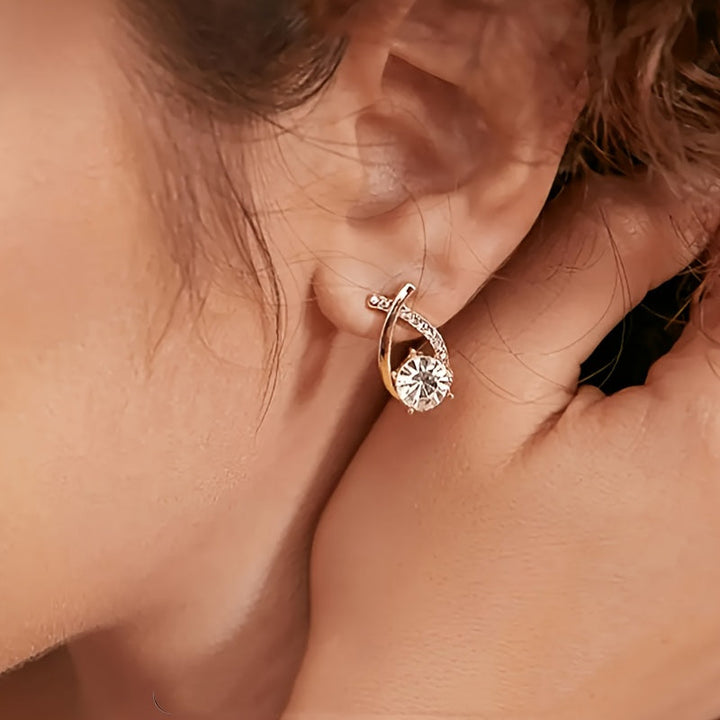 LUCE D'ORO | SOUPIRS D'UN RÊVE ANGÉLIQUE BOUCLES D'OREILLES