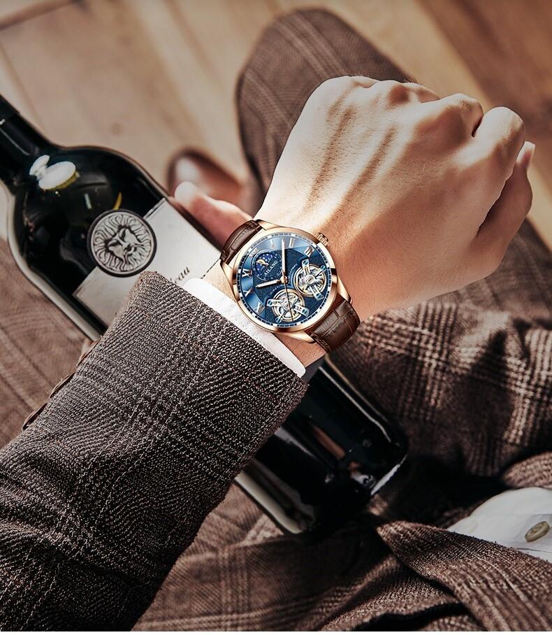 Tourbillon Design™ Montre Mécanique d'Affaires™ - Olsen & Olsen